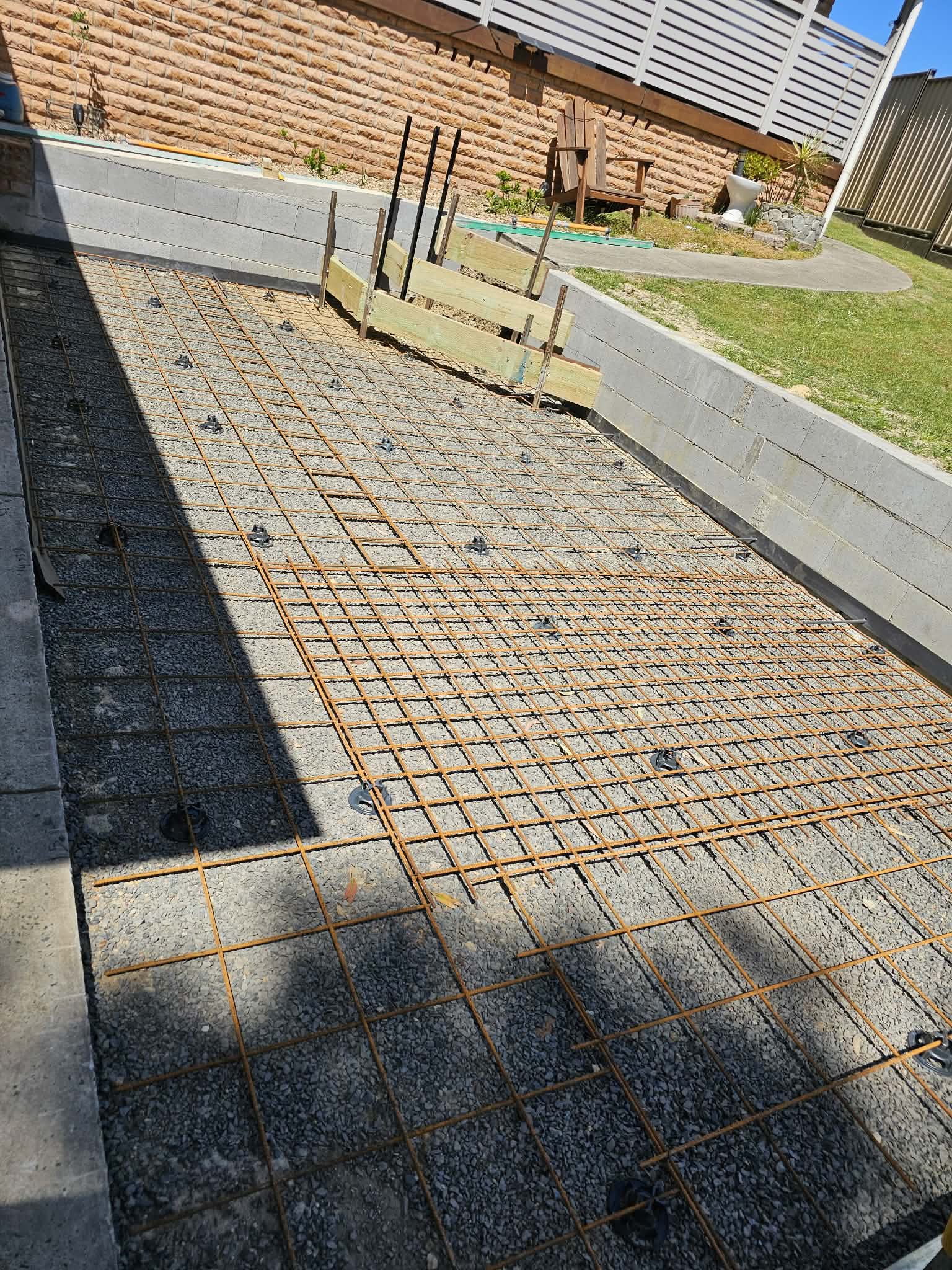 Concreting and hardscaping